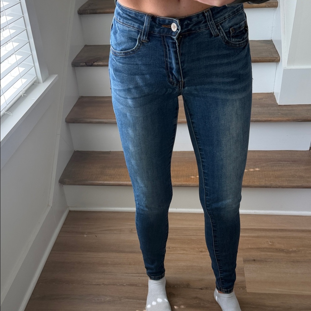 KanCan Dark Blue Skinny Stretch Jeans